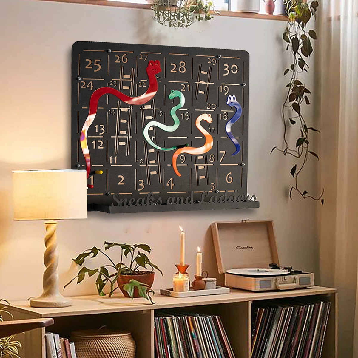Snakes and Ladders Wall Game – Family Fun & Decorative Wall Design ...