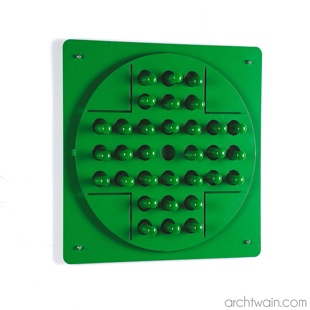 Archtwain - Yeşil Solo Test-dekoratif duvar oyunu-www.archtwain.com -