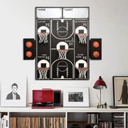 game-archtwain-All-Star Basketball Wall Game-home office decorations