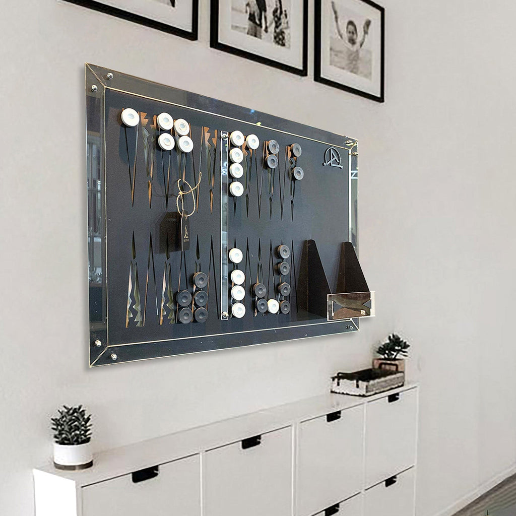 game-archtwain-Backgammon Wall Game-home office decorations