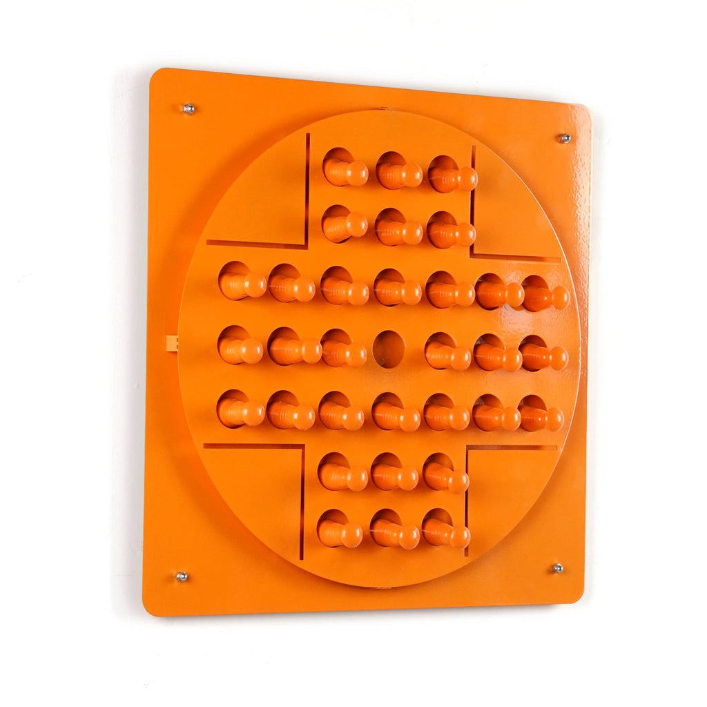 game-archtwain-Colorful Peg Solitaire- Orange-home office decorations