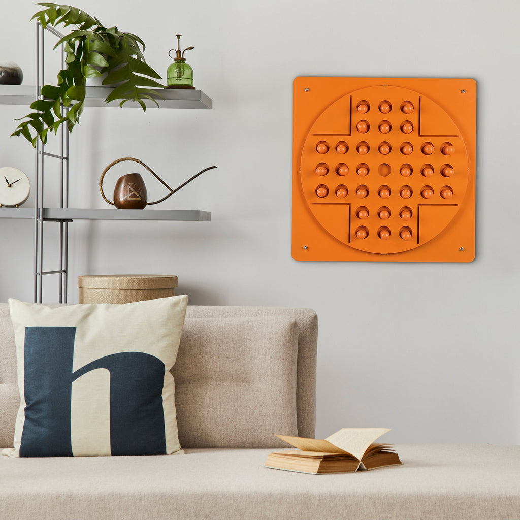 game-archtwain-Colorful Peg Solitaire- Orange-home office decorations