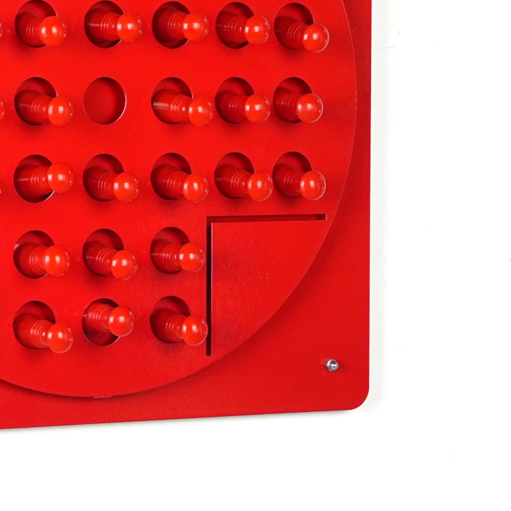 game-archtwain-Colorful Peg Solitaire- Red-home office decorations