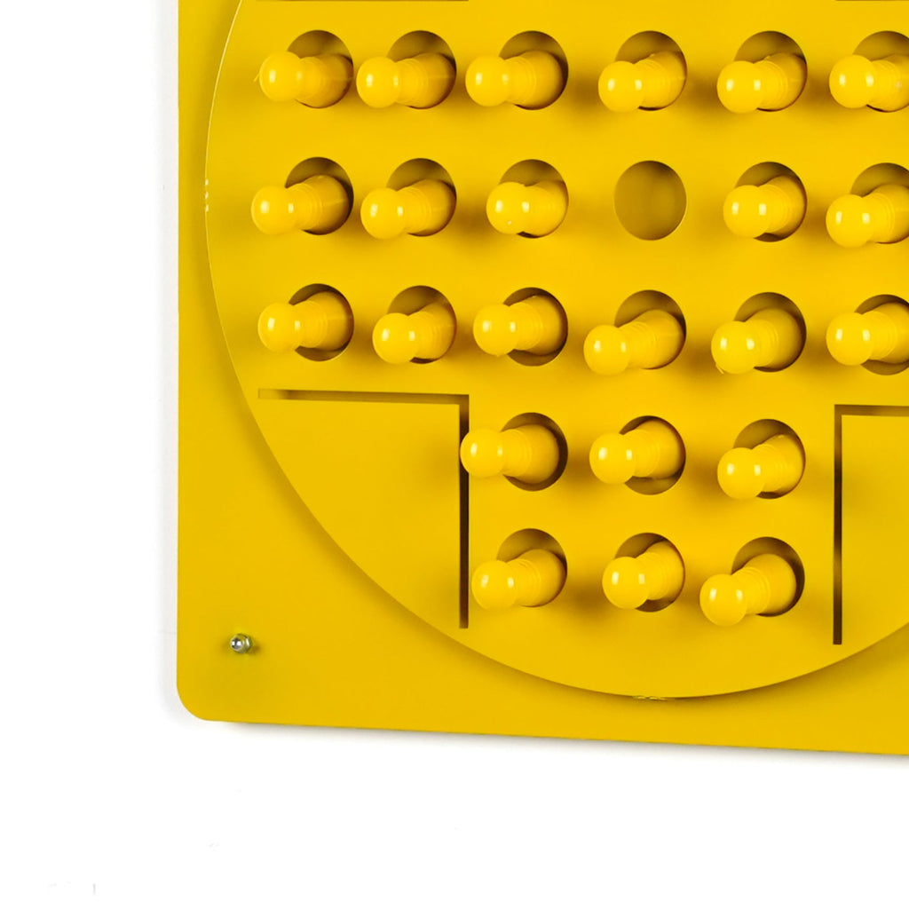 game-archtwain-Colorful Peg Solitaire- Yellow-home office decorations