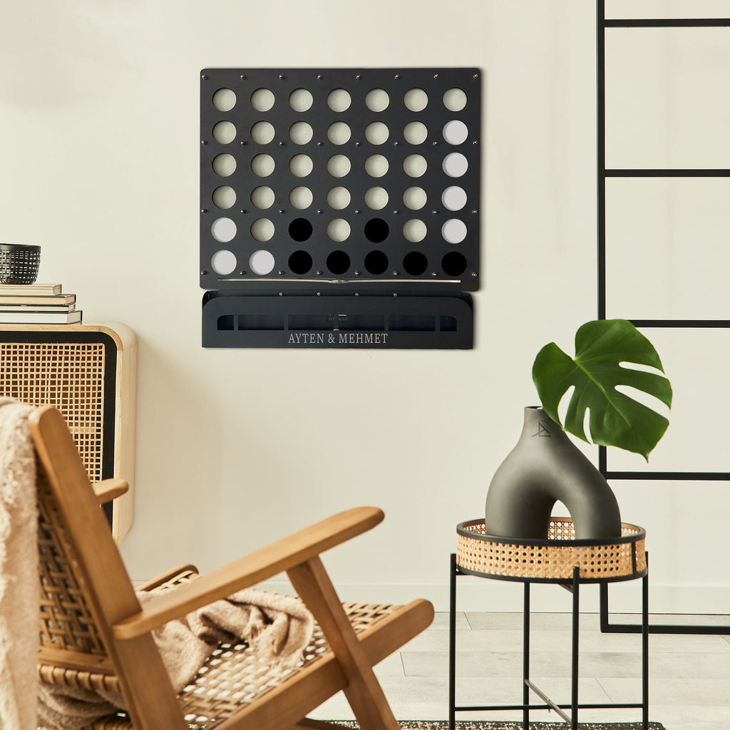 game-archtwain-Customized Connect Four Wall Game-home office decorations
