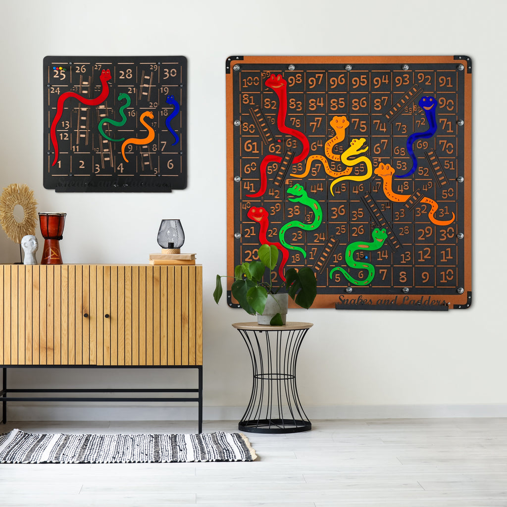 game-archtwain-Giant Snakes and Ladders Game Board-home office decorations