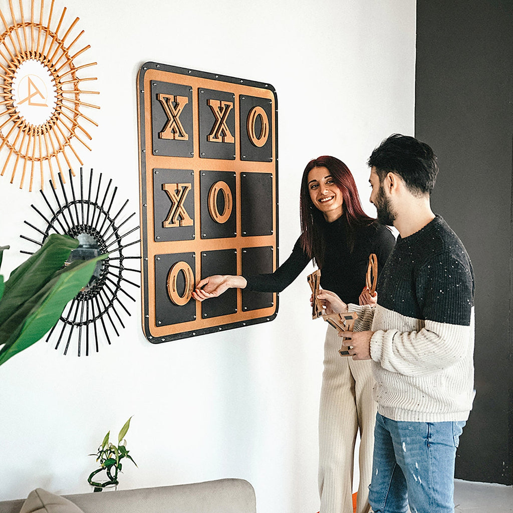 game-archtwain-Giant Tic Tac Toe Wall Game-home office decorations