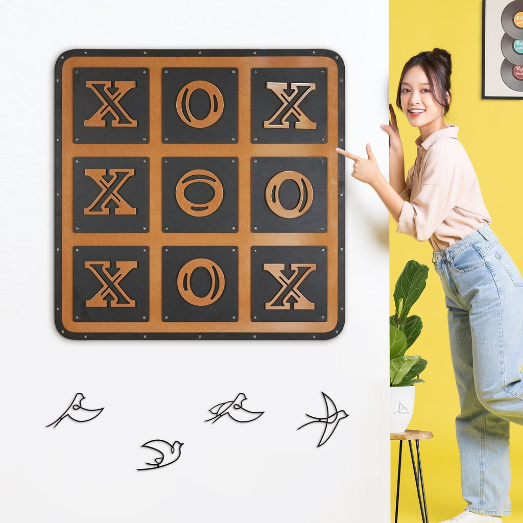game-archtwain-Giant Tic Tac Toe Wall Game-home office decorations