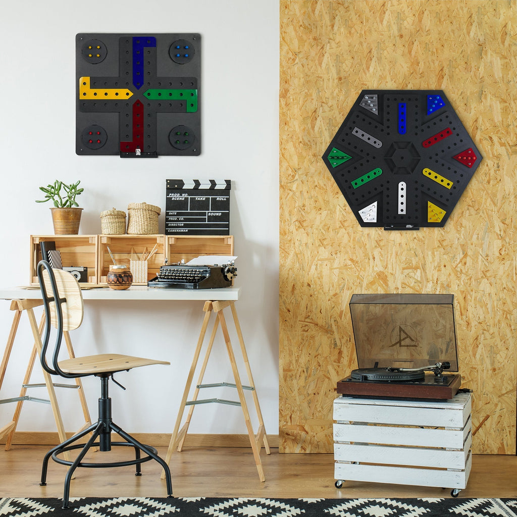 game-archtwain-Mega Ludo- Aggravation Game Wall Game-home office decorations