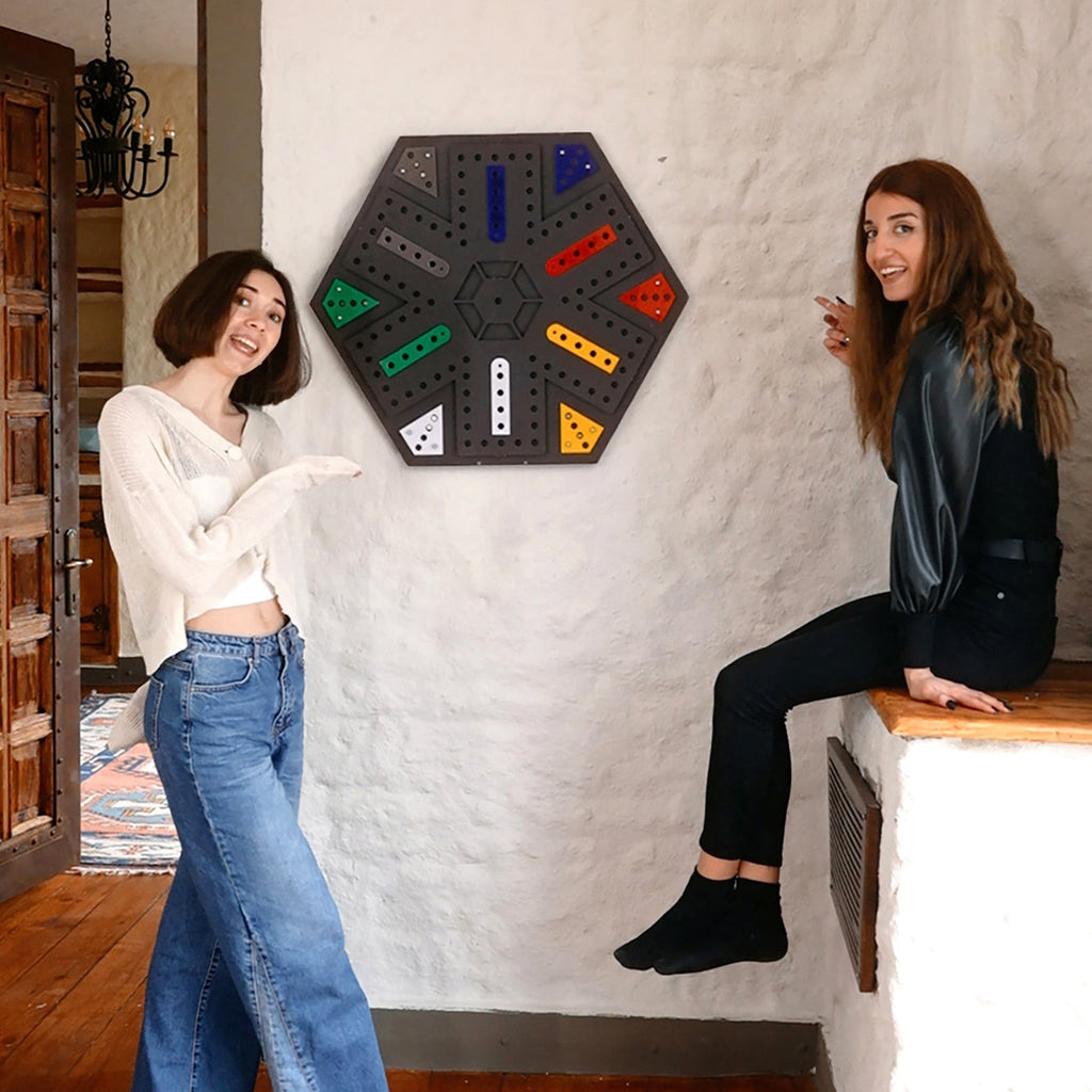 game-archtwain-Mega Ludo- Aggravation Game Wall Game-home office decorations