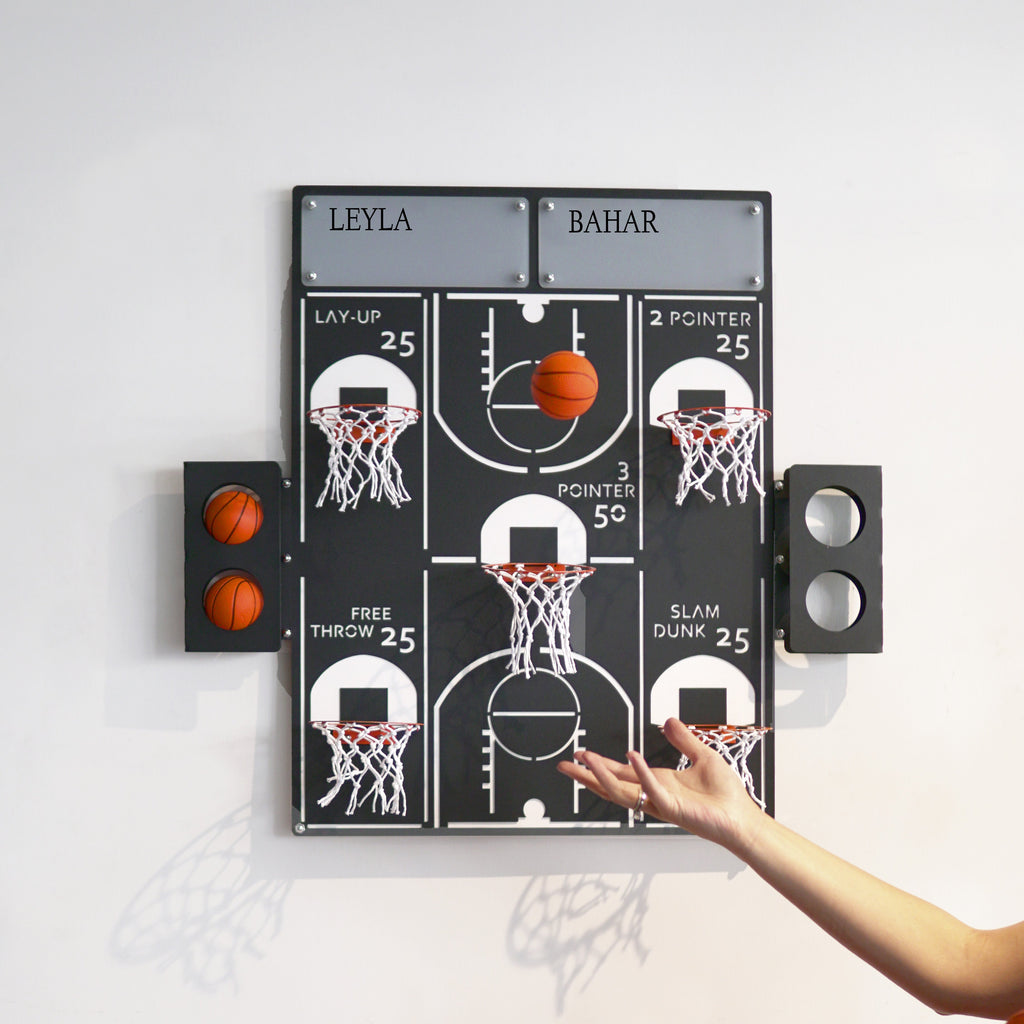 game-archtwain-Personalization All-Star Basketball Wall Game-home office decorations