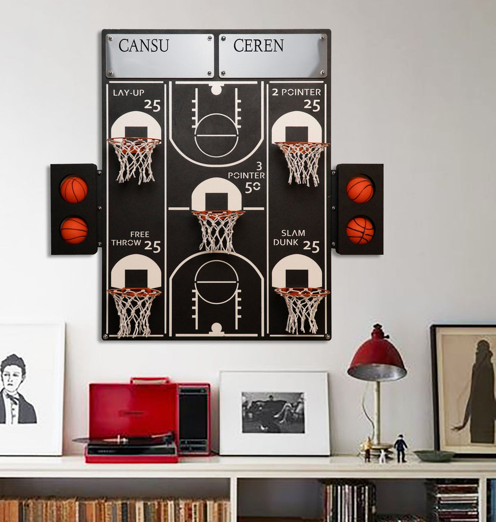 game-archtwain-Personalization All-Star Basketball Wall Game-home office decorations