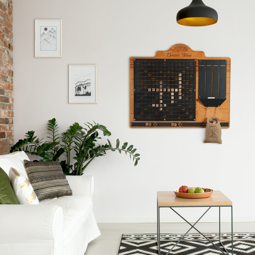 game-archtwain-Personalization Scrabble Words Game-home office decorations