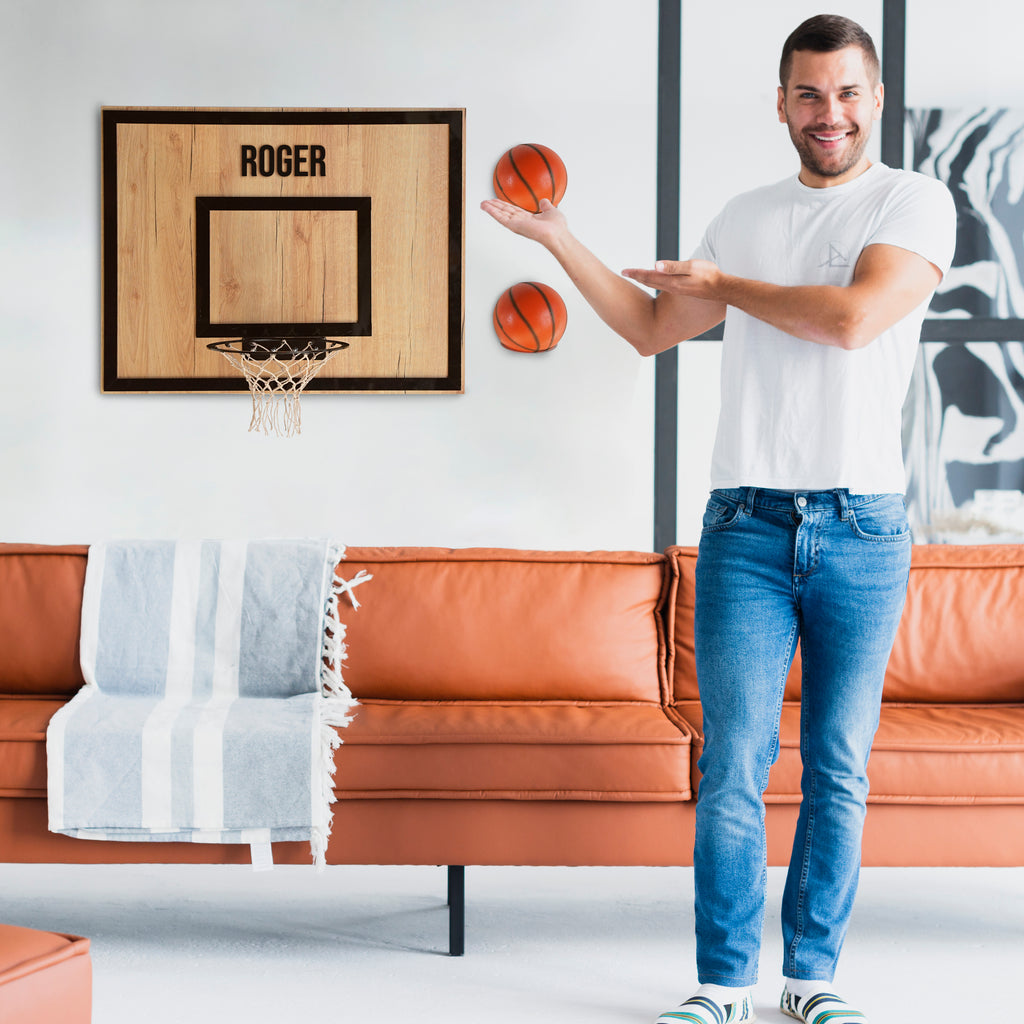 game-archtwain-Personalization Wooden Single Hoop | Savanna Tree-home office decorations