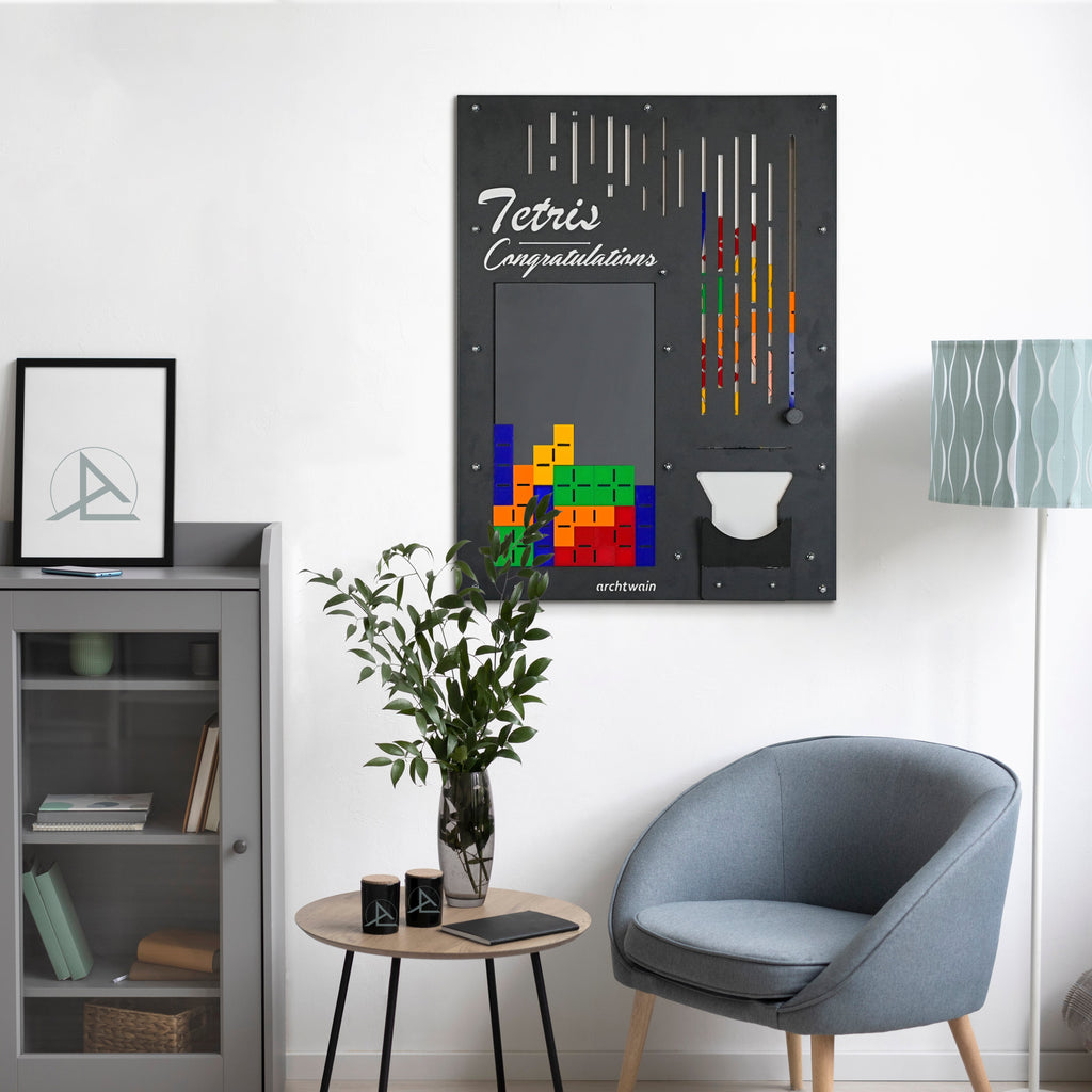 game-archtwain-Retro Block Game- Puzzle-home office decorations