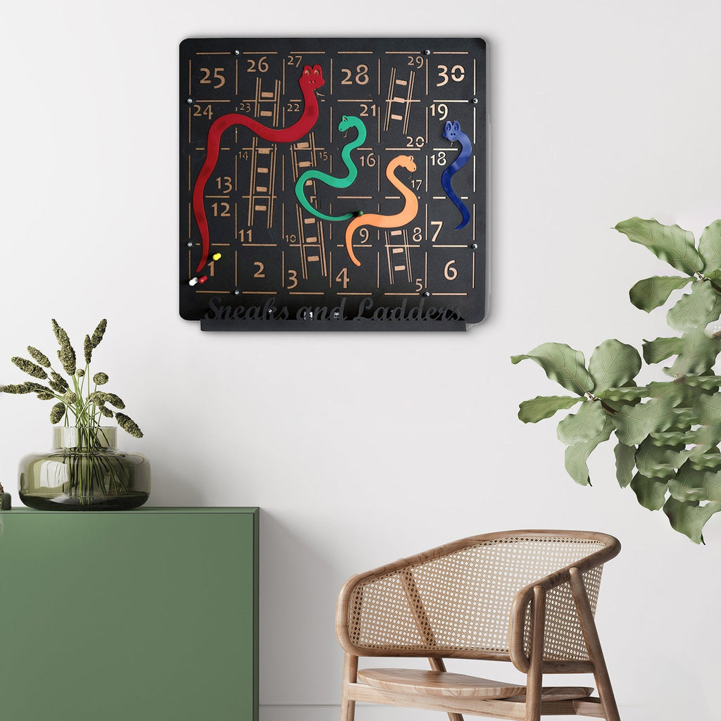 Snakes and Ladders Wall Game – Family Fun & Decorative Wall Design ...