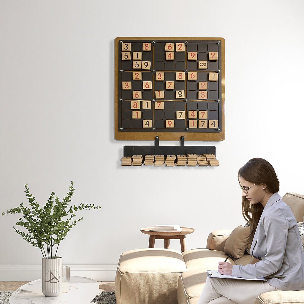 game-archtwain-Sudoku Board Wall Game-home office decorations