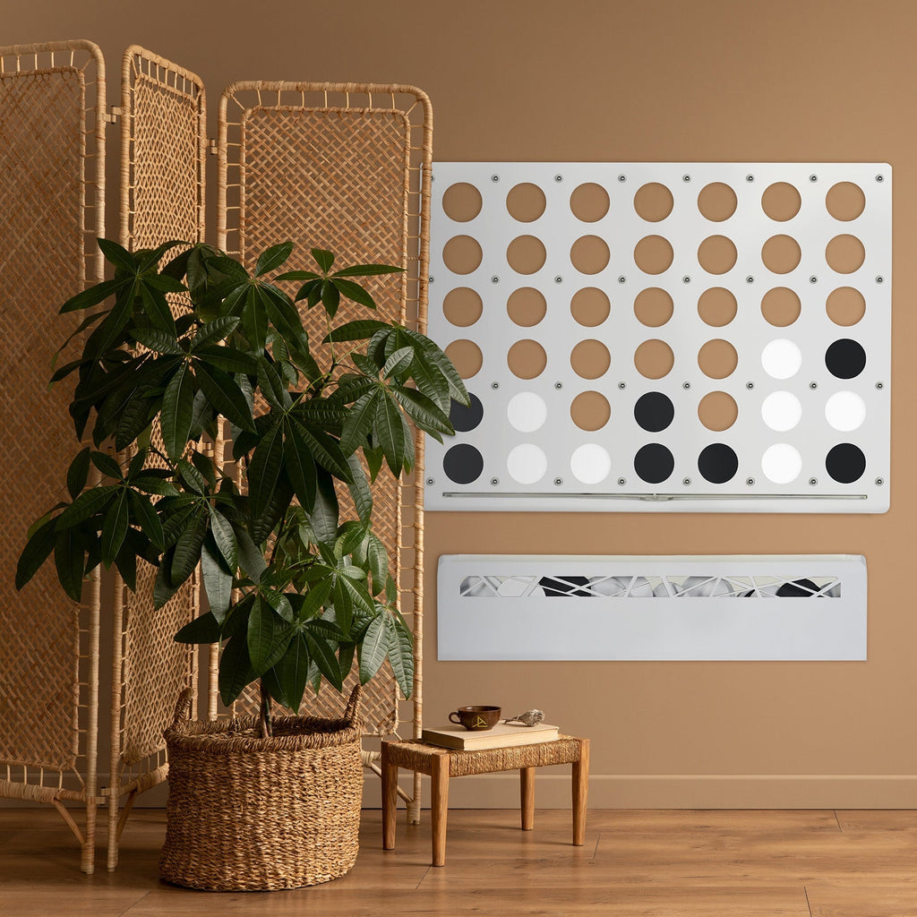 game-archtwain-White Giant Four in a Row Wall Game-home office decorations