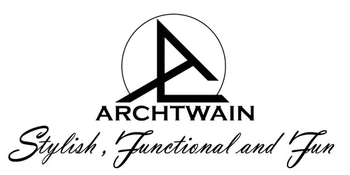 Logo of Archtwain showcasing stylish, functional, and fun design elements.