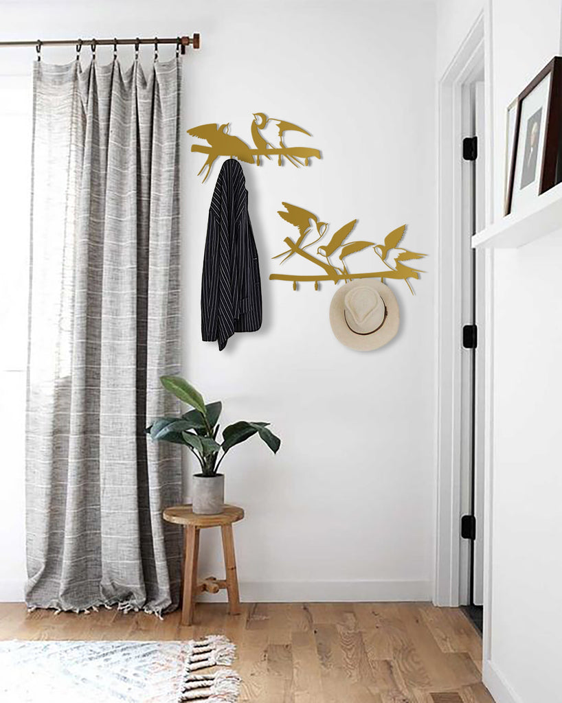 Coat racks-archtwain-Emerald Gold-home office decorations