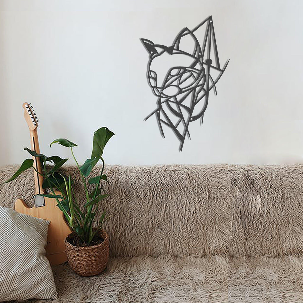 Metal duvar dekor-archtwain-Cat - Metal Wall Art-home office decorations