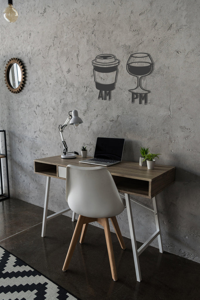Metal duvar dekor-archtwain-Mood - Metal Wall Art-home office decorations