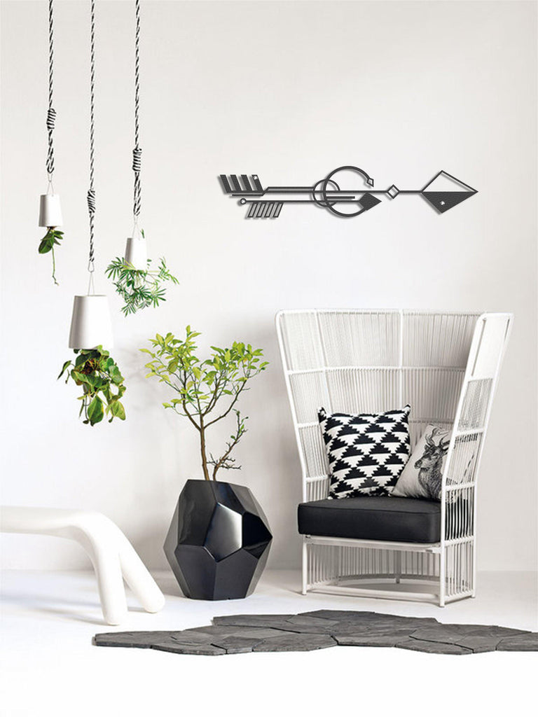 Metal duvar dekor-archtwain-Nubian - Metal Wall Art-home office decorations