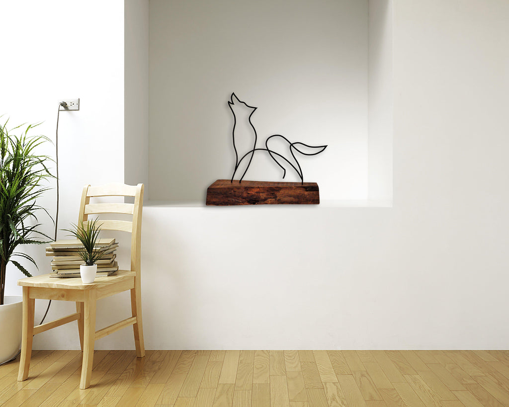 heykel-archtwain-Wolf-home office decorations